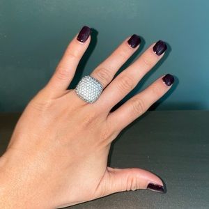 Fashion Rhinestone Ring Size 7